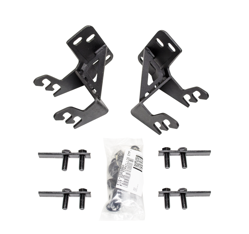 Ford F-250 Super Duty Brackets - Go Rhino - RC3 LR and RC4 LR - Textured Black - `17-`22 Ford F-250 Super Duty Brackets - Go Rhino - RC3 LR and RC4 LR - Textured Black - `17-`22